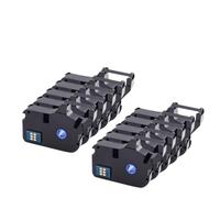 MCUXMVUMI 1-10pcs TP-R1002B TP-R100B Compatible Compatible du SUPVAN CHEEVE Thack Tube Ruban Ruban Compatible avec TP70 TP76 TP80 TP86 TP60I TP66I Machine de numérotation(10pcs TP-R100B)
