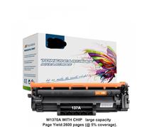 MCUXMVUMI 1 Cartouche de Toner Compatible PC Compatible avec 134A W1340A 135A W1350A 136A W1360A 137A Compatible avec M209DW MFP 234DW M235DWE 2. Pages 6K avec Puce(W1370A-WITH Chip)