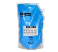 MCUXMVUMI 1000g Powder Universal Toner Compatible avec SP C200W C220N C220S C221SF C222DN SPC222C C240DN C250 C252 Couleur SPC261(Cyan)