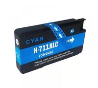 MCUXMVUMI Cartouche à Encre remanufacturée 711 711 XL Compatible avec 711 Compatible avec Les modèles d'imprimantes T120 T120 T120 CZ133A CZ130Z CZ131A CZ132A(Cyan)