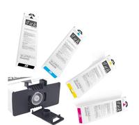 MCUXMVUMI Cartouches à Encre compatibles Compatible avec RISO GD9630R 9631R 7330R S-7295 S-7296 S-7297 S-7298 Imprimante à Jet d'encre 4 Couleur Disponible(S-7296)