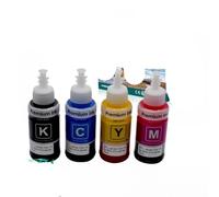 MCUXMVUMI Encre de Recharge Compatible Compatible avec Les modèles T664 T672 T673 T674 Compatible avec Les imprimantes L800 L805 L810 L850 L1800 L351 L350 L551(BK CY MG YL x 1)