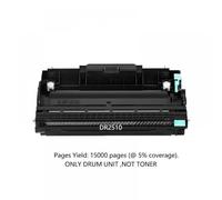 MCUXMVUMI EU TN2510 CARTRIDE DE Toner Compatible avec L2400DWE L2400DW L2442DW L2445DW L2447DW L2860DW L2800DW L2860DWE L2835DW L2827DWX(EU DR2510 Drum Unit)