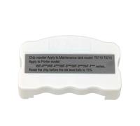 MCUXMVUMI Réinitialiseur de Puce de réservoir de Maintenance d'imprimante Compatible avec Les modèles WF-7710 WF-3520 WF-3530 WF-3540 WF-3620 WF-3640 WF-8010dw WF-8090 WF-7715 T6710 T6711 T6712