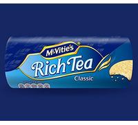 McVitie's Biscuits Rich Tea – lot de 4 paquets de 200 g