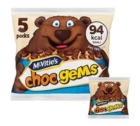 McVitie's Lot de 5 pierres précieuses glacées au chocolat au lait, 19 g