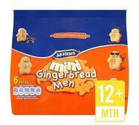 McVitie's Lot de 6 mini bonhommes en pain d'épices 25 g