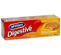 Mcvities Milk Chocolate Caramel Digestives 300g - Pack of 6 by McVitie's