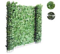 Brise-Vue De Balcon T811, Brise-Vue De Haie De Hêtre Pour Clôture De Patio 500x150cm Brillant Vert