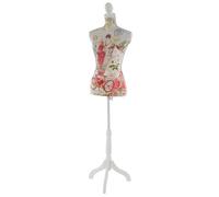 Mendler Mannequin de couture Buste féminin T222 – Fibre de verre – Motif femmes