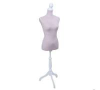 MCW Mannequin de couture MCW-F20 en bois, certifié MVG, rose