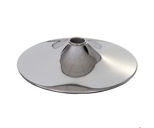 MCW Plateau de sol pour tabouret de bar chromé Ø 45cm