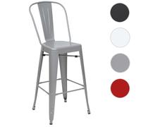 MCW Tabouret de bar MCW-A73 métal design industriel gris