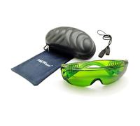 MCWlaser 1064nm Lunettes de Protection Sécurité Laser CE OD5+ 355nm Laser Safety Goggle Glasses Pour nettoyage laser Soudage Marquage UV Diode,ND:YAG Laser Absorption Type EP-8 Style 6