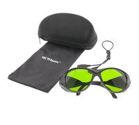 MCWlaser 1064nm Lunettes de Protection Sécurité Laser CE OD5+ 355nm Laser Safety Goggle Glasses Pour nettoyage laser Soudage Marquage UV Diode,ND:YAG Laser Absorption Type EP-8 Style 2