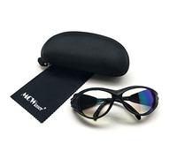 MCWlaser 1064nm Lunettes de Protection Sécurité Laser CE OD5+ Laser Safety Goggle Glasses Pour laser YAG à fibre optique Marquage Découpe YAG Tatouage Cheveux Beauté Réflexion Type EP-24 Style B