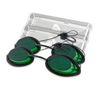 MCWlaser Lunettes de protection IPL, lunettes de sécurité laser pour IPL LED clinique de beauté, instrument de beauté, red light therapy, Tanning Glasses, Pack of 2