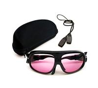 MCWlaser Lunettes de protection laser Safty Lunettes 750-850 et 765-830nm typiques pour 755nm 808nm Type d'absorption EP-18 Style 11