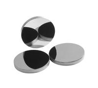 MCWlaser Miroir Mo 3PCS Dia: 25mm pour gravure Laser CO2 Graveur/Cutter 80W 100W 130W 150W 180W