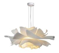 MCWYH Ligne de Suspension réglable Simple et Moderne, Suspension créative Minimaliste, Suspension en Forme de Fleur, Suspension en Acrylique, Lustre pour Salon, Salle à Manger, Chambre à Coucher