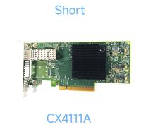 MCX4121A-XCAT CX4121 CX4111A Mellanox ConnextX-4 carte Ethernet 25 Gigabit PCI-E 3.0 NIC avec Module émetteur-récepteur 25G - Type CX4111A Short
