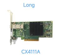 MCX4121A-XCAT CX4121 CX4111A Mellanox ConnextX-4 carte Ethernet 25 Gigabit PCI-E 3.0 NIC avec Module émetteur-récepteur 25G - Type CX4111A Long