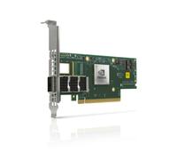 MCX653105A-ECAT-SP ConnectX-6 VPI adapter card, 100Gb/s (HDR100, EDR IB and 100GbE), single -port QSFP56, PCIe3.0/4.0 x16, tall bracket, single pack