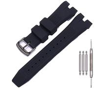 MCXGL Bracelet de rechange en caoutchouc de silicone compatible avec Citizen AW1475 1476 1477 CA4154 4155