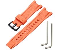 MCXGL Compatible avec Gshock Bracelet en Résine de Remplacement pour Casio GST-210 GST-W110 GST-W100 GST-S110 GST-S100 GST-B100 GST-S300 Bracelet de Montre, 26mm, Moderne