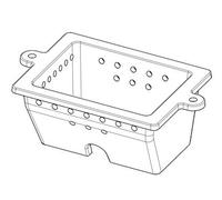 MCZ 41301601100V Brasero en fonte auto-nettoyante pour poêle à granulés