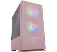 Mczp, Boîtier Pc Compact, Microatx, Panneau + Frontale Mesh, Rose[HUB6110659]