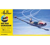 MD 450 OURAGAN (Inclus Colle, Peinture, Brush) - HELLER 1/72 PLASTIC KIT