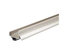 MD Building Products 49000 M-D Bas de Porte en Forme de U, 91,4 x 4,5 cm, Vinyle, Nickel satiné, 36&Quot