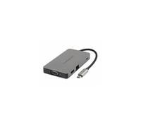 Mediacom MD-C318 station d'accueil Avec fil USB 3.2 Gen 1 (3.1 Gen 1) Type-C Aluminium