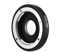 MD-EOS Adaptateur de monture d'objectif avec correction pour appareil photo Minolta MD vers Canon EOS EF Focus Infinity Contrôle manuel en alliage d'aluminium et magnésium Film antireflet plaqué
