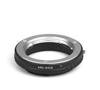 MD-EOS Adaptateur d'objectif compatible avec objectif Minolta MD compatible avec bague d'appareil photo Canon EOS