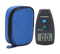 MD - Humidimètre numérique à écran LCD 4G pour le bois, testeur d’humidité numérique de haute précision avec fonction de verrouillage des lectures, détecteur d’humidité en ABS pour
