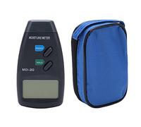 MD - Humidimètre numérique pour bois 2G avec écran LCD et fonction de verrouillage de lecture Testeur d'humidité par contact pour mesurer la teneur en humidité du bois, du bambou