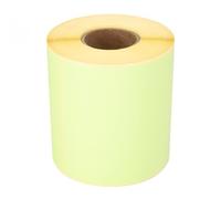 MD Labels Rouleau de 300 étiquettes thermiques 100 x 150 mm perforées autocollantes pour impression thermique directe - Vert