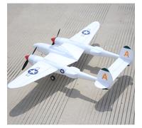 Md P38 Wingspan Epo 1200mm Rc Avion Lockheed P-38 Éclairage Zoom Kit Aéronef À Voilure Fixe ( Kit Variant )-Générique