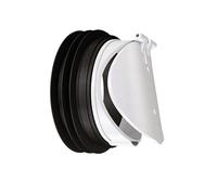 MD Technic WC Clapet anti-retour pour tuyau de vidange avec barrière anti-rongeurs DN 110mm adapté pour installation verticale et horizontale