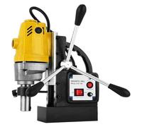 MD40 Perceuse Magnétique Hauteur Réglable Perceuse Magnétique Presse Machine 1100W Foret Magnétique For Structure En Acier Construction Navale