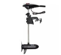 MDAfwecsa Moteur Électrique Hors-Bord 40lbs 12V pour Bateau et Kayak, Vitesse Réglable, 5 Vitesses Avant et 3 Arrière, Propulsion Puissante, Conception Légère, Affichage Batterie en Temps Réel