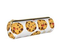 MDATT Chip Cookies Trousse à crayons et stylo multifonction pour étudiants du lycée, blanc, Taille unique, Organiseur de sac