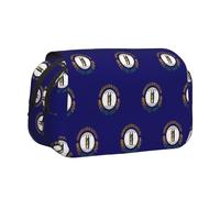 MDATT Trousse à crayons avec impression drapeau de l'État du Kentucky pour adultes, étui de transport durable, Noir , Taille unique, Organiseur de sac