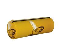 MDATT Trousse à crayons et stylo à motif de tronçonneuse en forme de chaîne de pleurs - Pochette multifonction pour les étudiants du lycée, blanc, Taille unique, Organiseur de sac