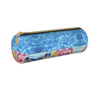 MDATT Trousse à crayons et stylos pour les vacances d'été, pochette multifonction pour les étudiants du lycée, blanc, Taille unique, Organiseur de sac