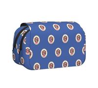 MDATT Trousse à crayons pour adultes, motif drapeau de l'État du Minnesota, étui de transport durable, Noir , Taille unique, Organiseur de sac