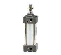 MDBB - cylindre standard haute poussée, alésage 32/40/50mm avec anneau magnétique, tampon réglable à course 50/100/500/1000(MDBB50X1000Z)