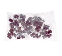 MDBJTCYZN 100pcs 10values 1000V 0.001uf~0.12uf CBB Metal Film capacitors Assortment Kit 102 222 332 392 472 682 822 103 104 124 Capacitance Meters